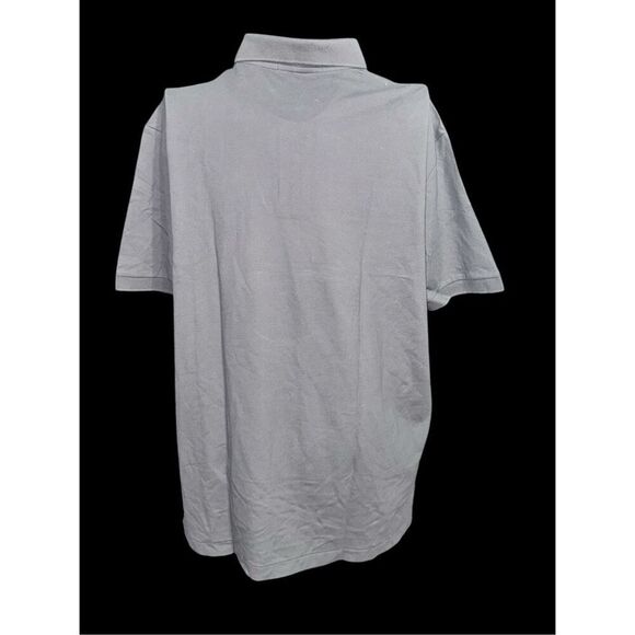 NEW WITH TAGS NWT Cremieux Men’s Polo Shirt - unique Gray/green Color - 100% Cot - Picture 4 of 9